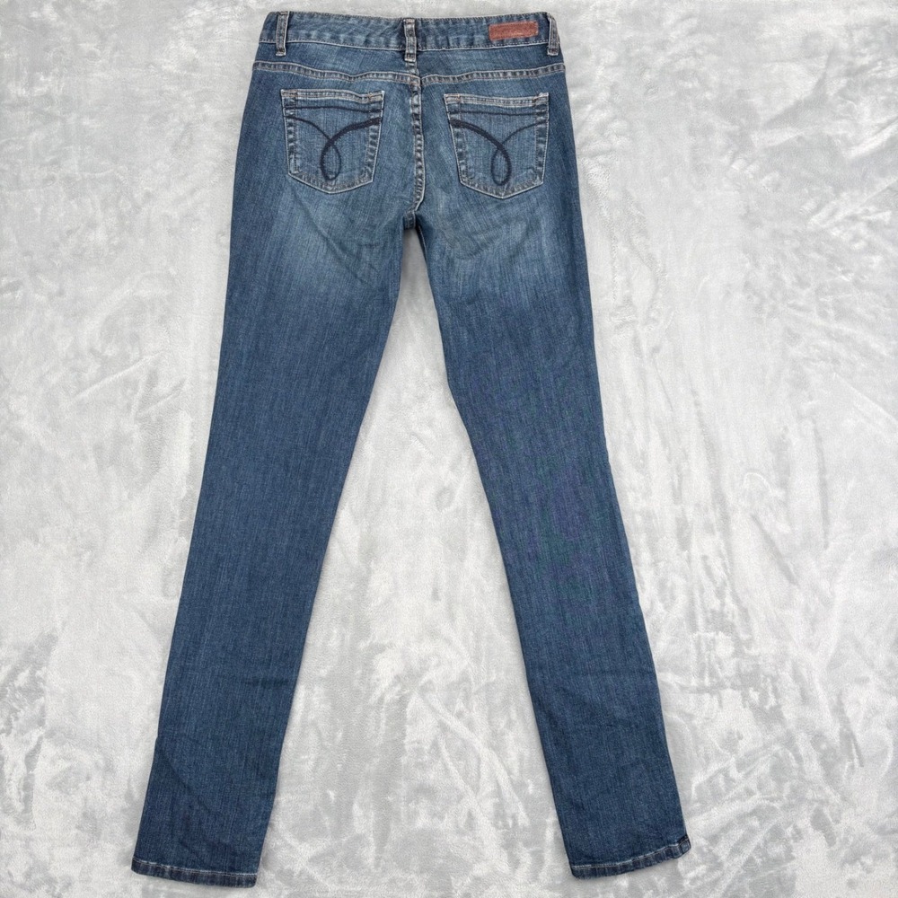 Calvin Klein Jeans Ultimate Skinny Womens 4/33 (29x33) Blue Classic Stretch Tall - Picture 12 of 14